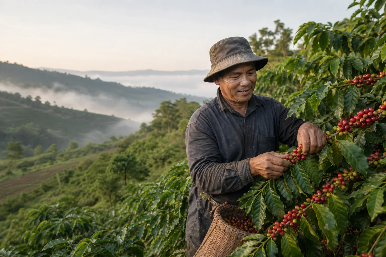 Farm business journey documentary photograph