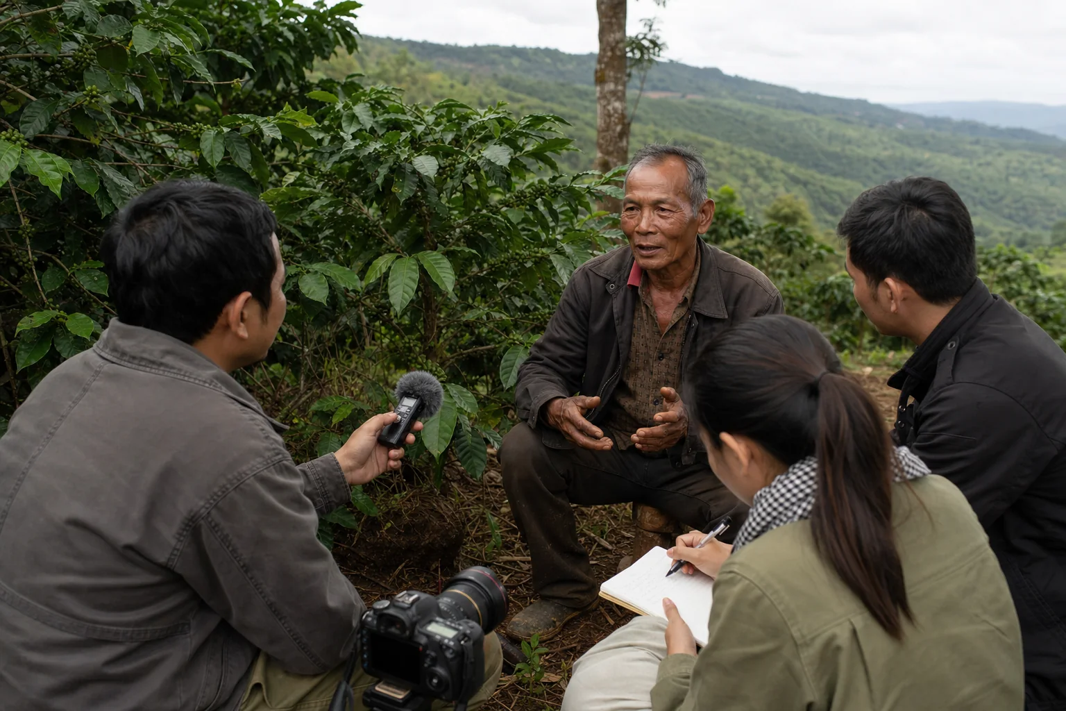 Mondulkiri business journey documentary photograph
