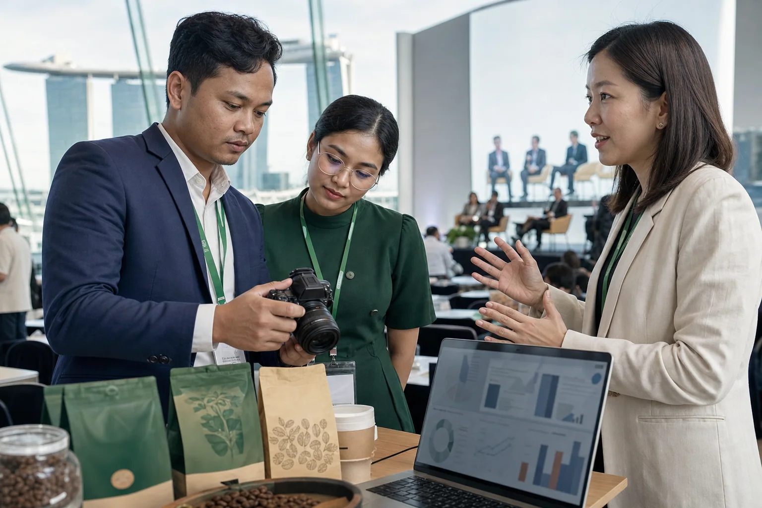 Singapore business journey documentary photograph